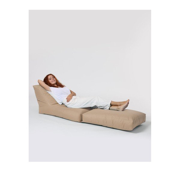 Béžový záhradný sedací vak Siesta – Floriane Garden-image-3