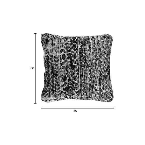 Farebný vankúš White Label Liv Blue, 50 x 50 cm-image-4