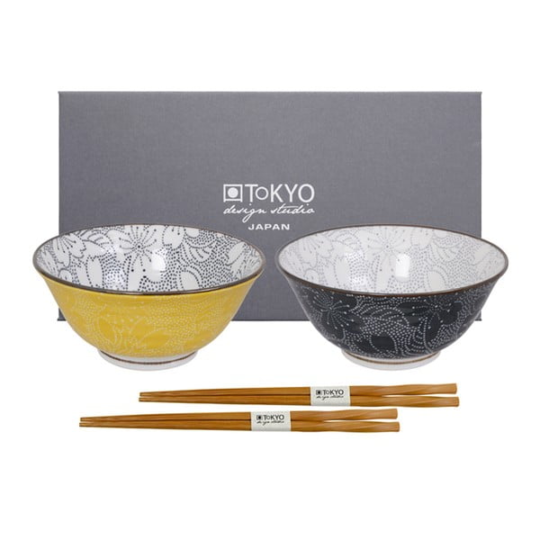 4-dielny porcelánový set Tokyo Design Studio Suki