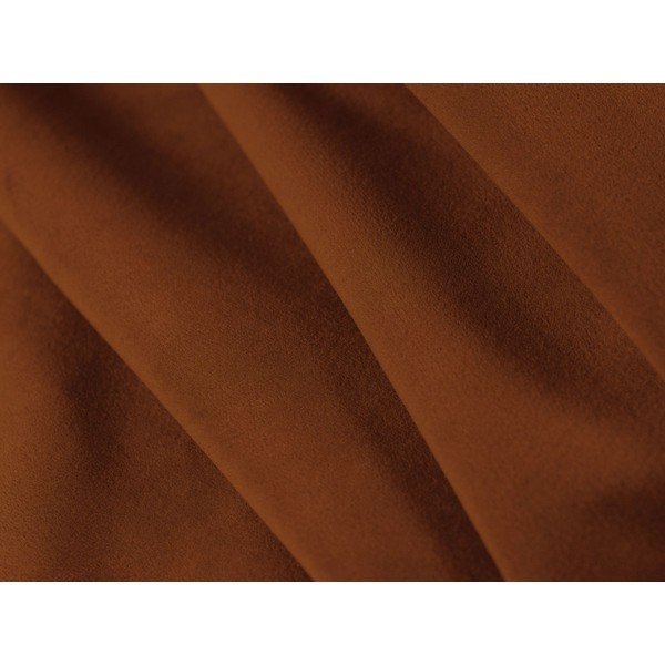 Zamatová pohovka na každodenné spanie v terakotovej farbe 184 cm – Micadoni -image-4