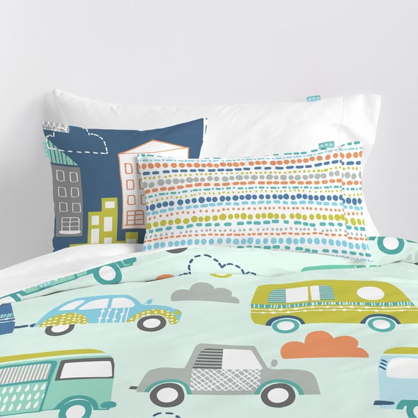 Detské bavlnené obliečky Moshi Moshi Holidays, 140 x 200 cm-image-1