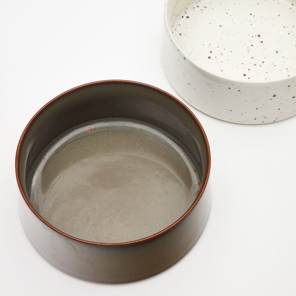 Keramické misky v súprave 2 ks pre psov ø 14 cm Dumbi - Kave Home-image-2