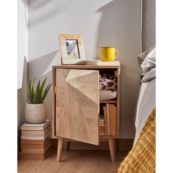 Nočný stolík Kave Home Sanvy, 60 x 42 cm-image-1