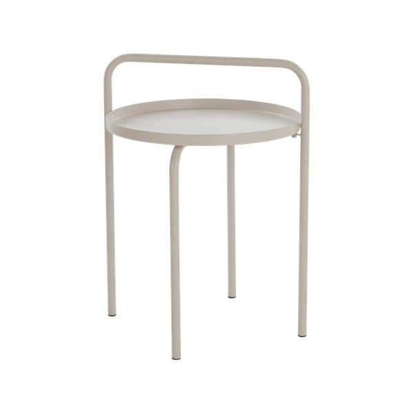 Kovový okrúhly odkladací stolík ø 42 cm Bleket – Jotex