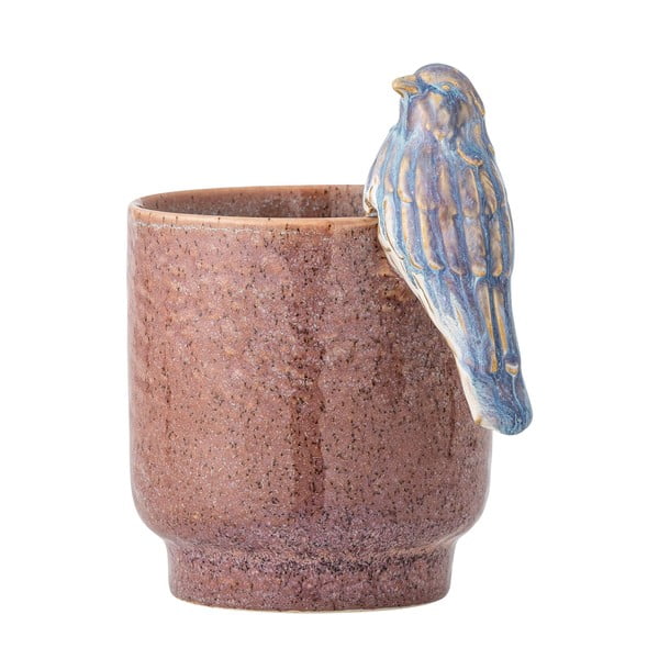 Kameninový ručne maľovaný obal na kvetináč ø 11 cm Larky – Bloomingville