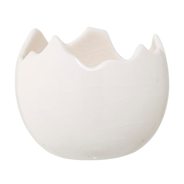 Biely kameninový svietnik Bloomingville Easter, ⌀ 9,5 cm