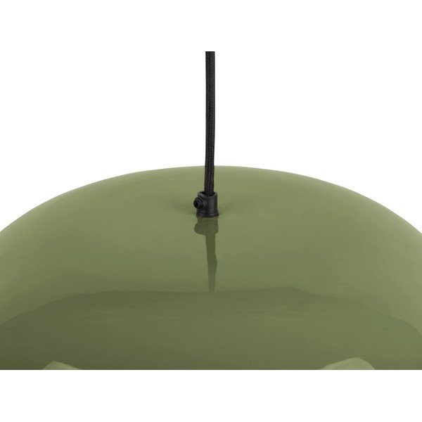 Zelené závesné svietidlo s kovovým tienidlom ø 40 cm Dome – Leitmotiv-image-3