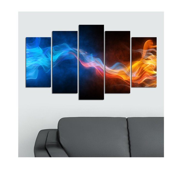 Viacdielny obraz Fire, 110 × 60 cm-image-1
