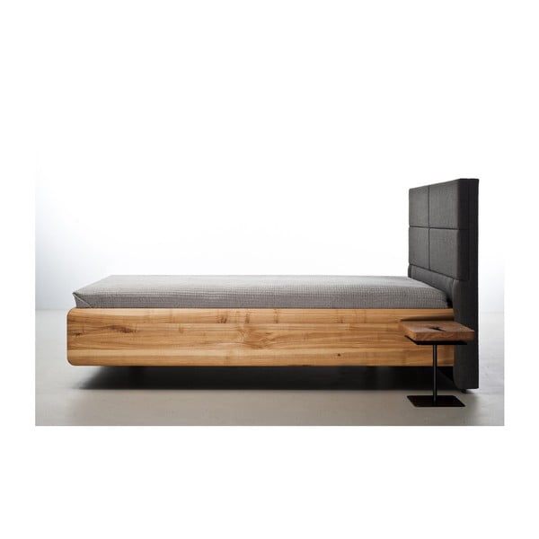 Posteľ z olejovaného jaseňového dreva Mazzivo Boxspring, 120 × 210 cm-image-4