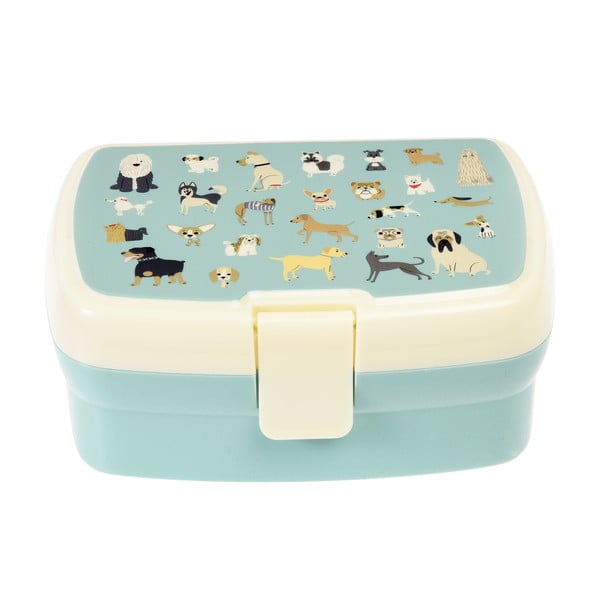 Svetlomodrý detský desiatový box Best in Show – Rex London