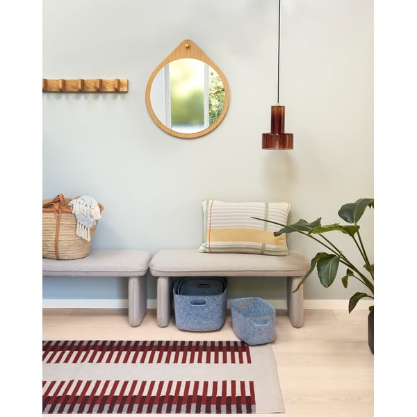 Nástenný vešiak z dubového dreva v prírodnej farbe Nomad – Hübsch-image-2