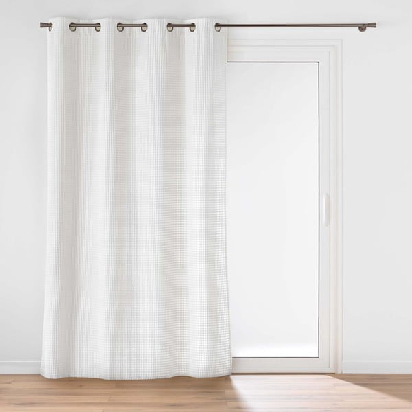 Biely zamatový záves 140x260 cm Swing – douceur d'intérieur