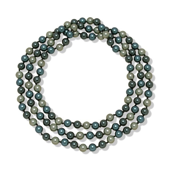 Modrý náhrdelník Mara de Vida Perldor, dĺžka 90 cm