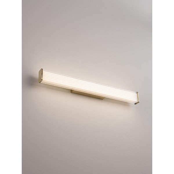 Kovové LED nástenné svietidlo v matne zlatej farbe Misty – Nova Luce-image-4