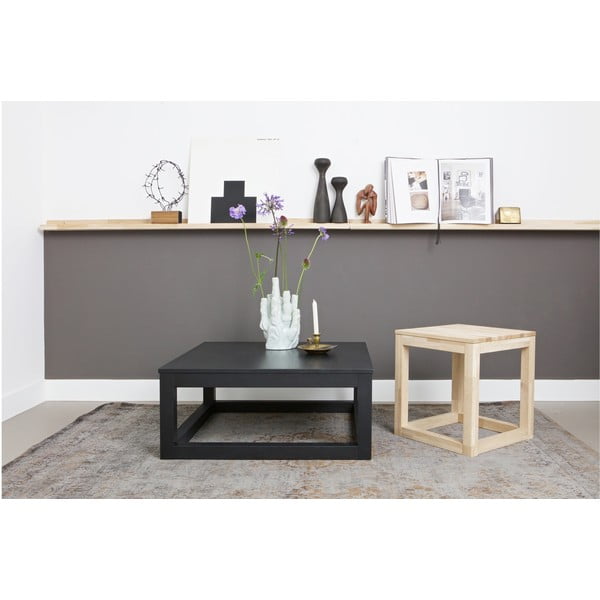 Polica na obrázky z dubového dreva v prírodnej farbe 120 cm Studio – WOOOD-image-4