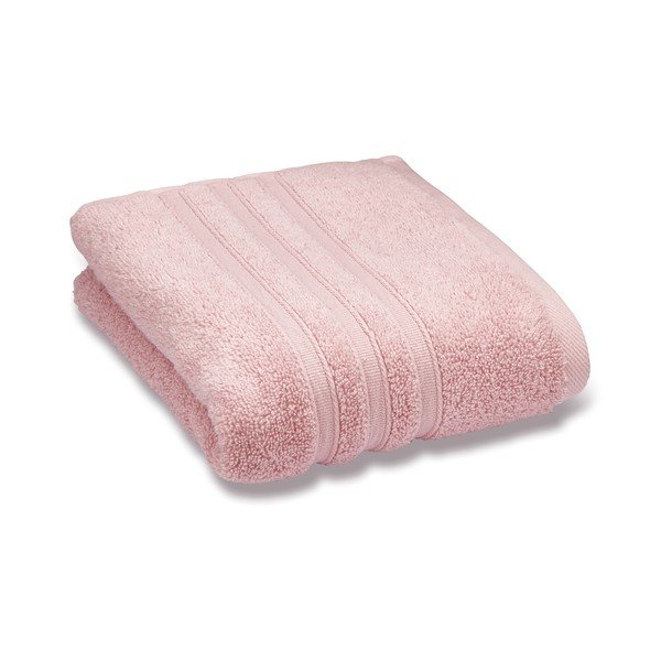 Svetloružová froté bavlnená osuška 70x120 cm Zero Twist – Catherine Lansfield