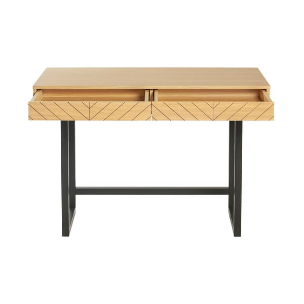 Písací stôl Woodman Camden Herringbone, 110 x 55 cm-image-3