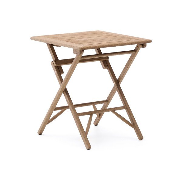 Záhradný jedálenský stôl z masívu akácie 66x66 cm Dandara – Kave Home