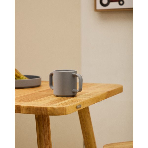 Modré/oranžové silikónové detské hrnčeky v súprave 2 ks Lili – Kave Home-image-2