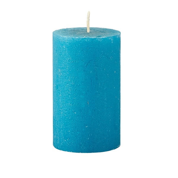 Modrá sviečka KJ Collection Konic, ⌀ 6 x 10 cm