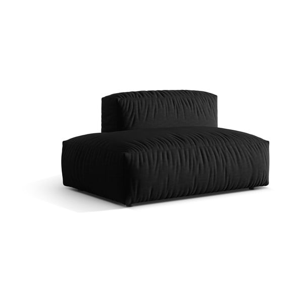 Čierny modul pohovky (ľavý roh) Martina – Micadoni Home-image-2