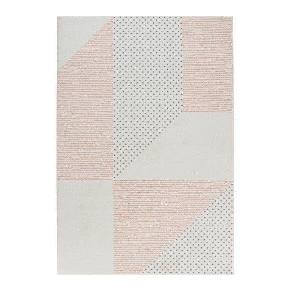 Krémovo-ružový koberec Mint Rugs Madison, 200 x 290 cm