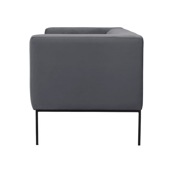 Tmavosivá pohovka Windsor & Co Sofas Neptune, 195 cm-image-3
