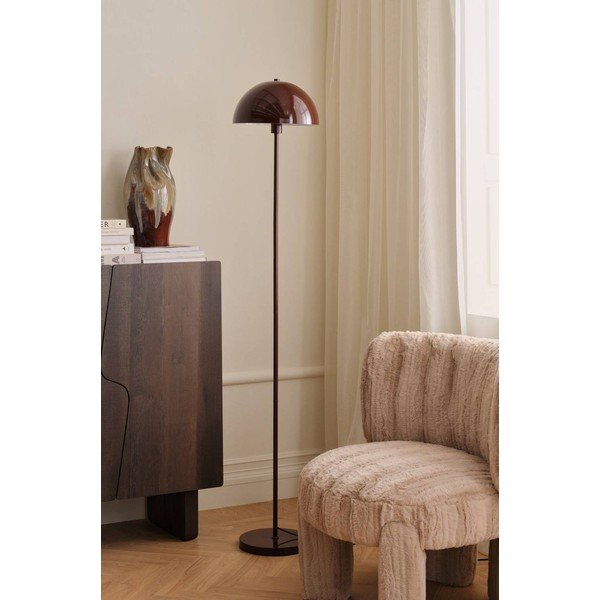 Vínovočervená kovová stojacia lampa (výška  160 cm) Morris – Ellos Home-image-2
