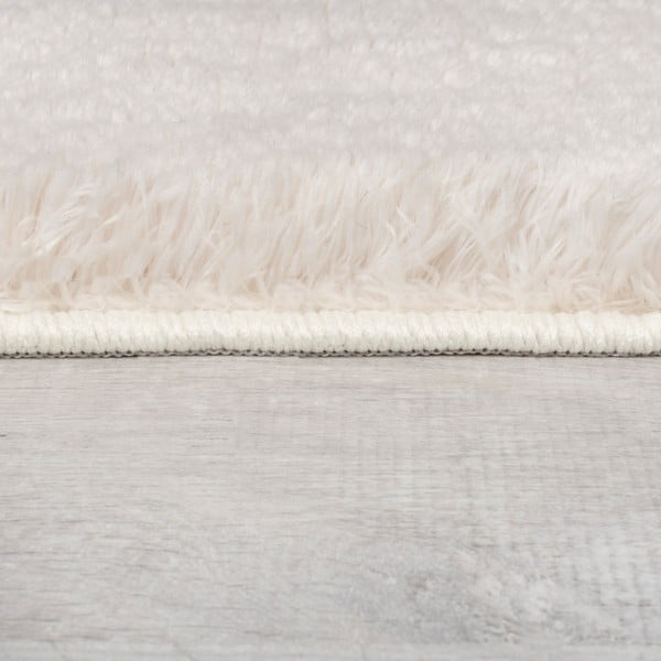 Krémová syntetická kožušina 160x230 cm Faroe Wool Look Fur – Flair Rugs-image-4