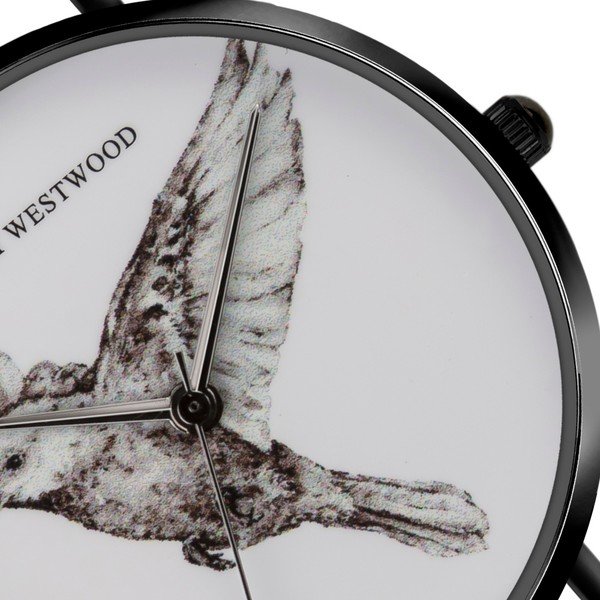 Dámske hodinky s remienkom z pravej kože svetlomodrej farby Emily Westwood-image-3