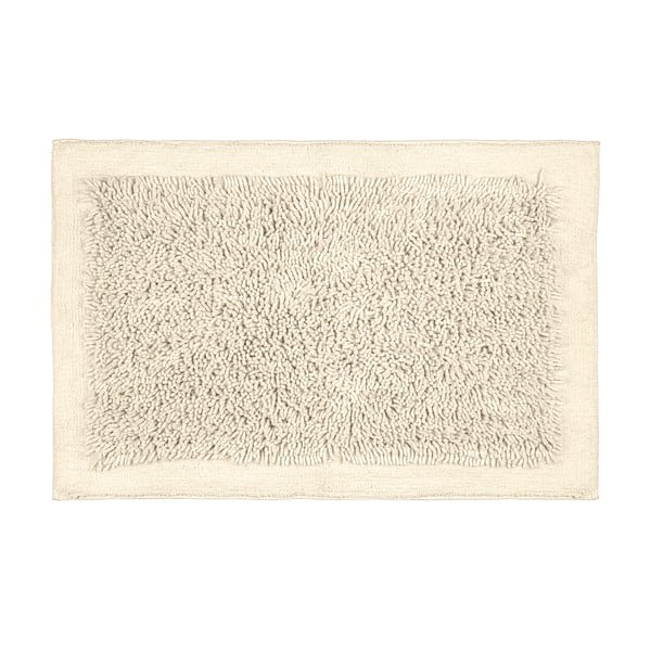 Krémovobiela textilná kúpeľňová predložka 60x90 cm Sidyma – Wenko