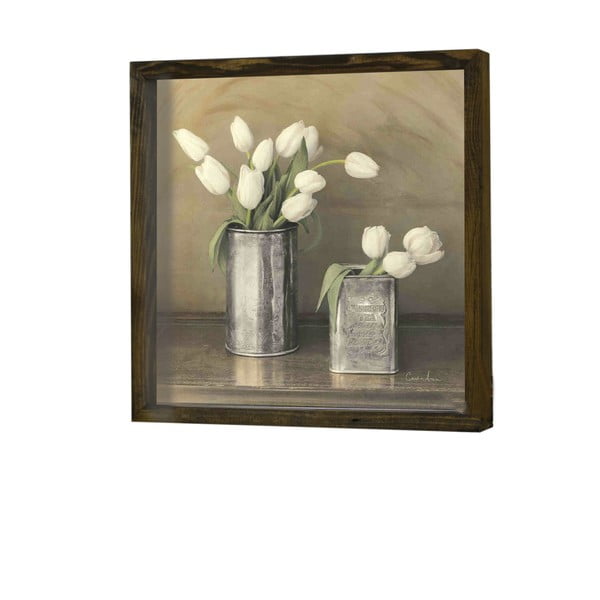 Nástenný obraz Tulips, 34 × 34 cm