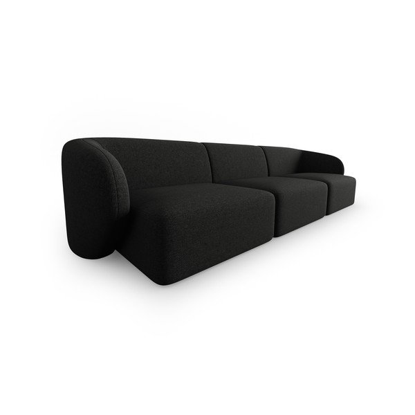 Čierna pohovka 259 cm Shane – Micadoni Home-image-1