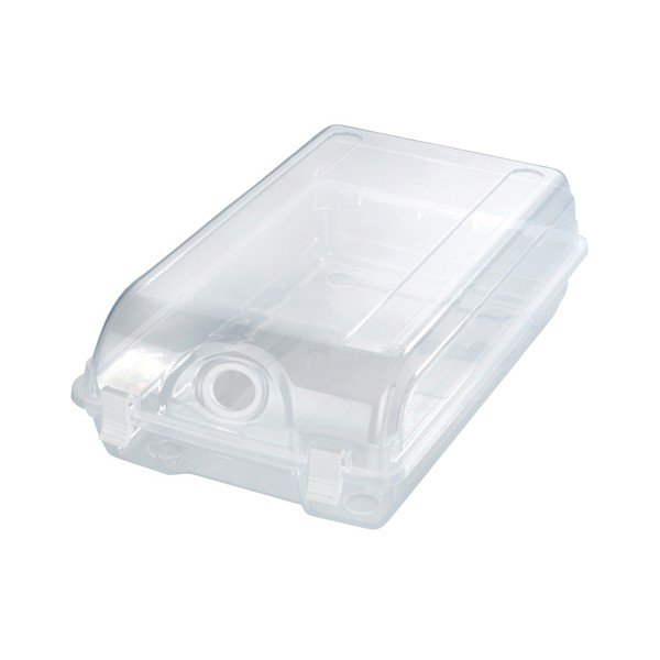 Transparentné úložný box na topánky Wenko Smart, šírka 19,5 cm-image-3
