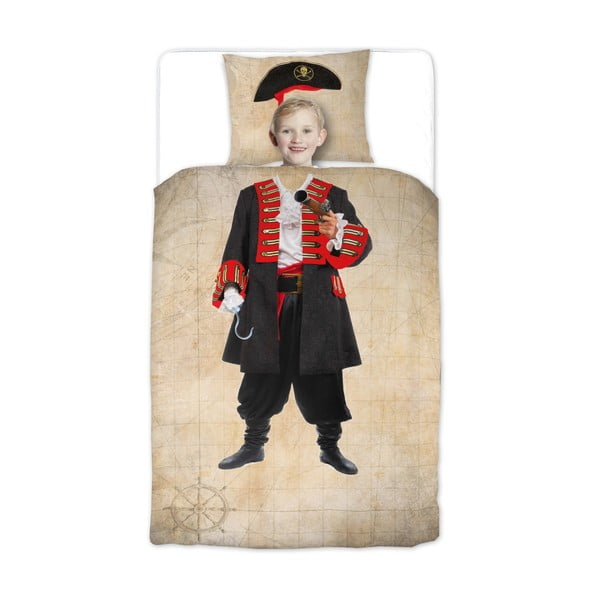 Bavlnené detské posteľné obliečky na jednolôžko Ekkelboom Piet, 140 × 200 cm