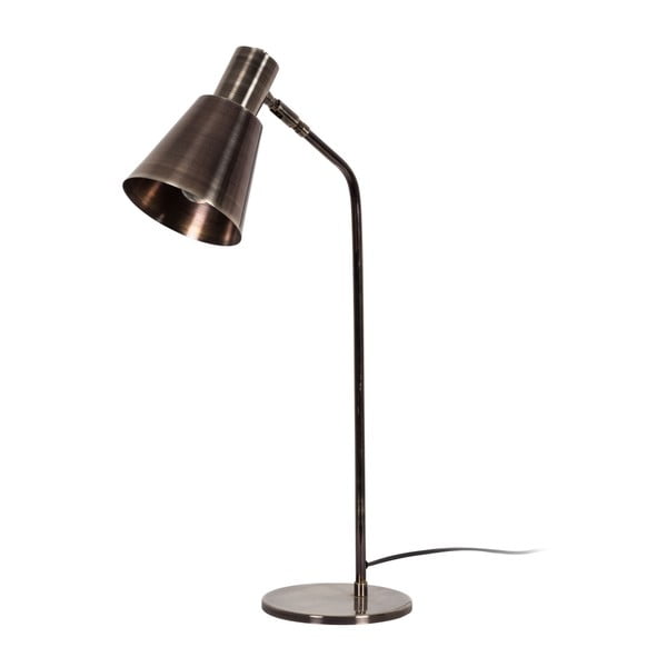 Stolová lampa v striebornej farbe Tay