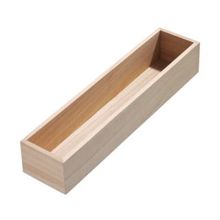 Kuchynský organizér z dreva paulownia iDesign, 38 x 8,4 cm