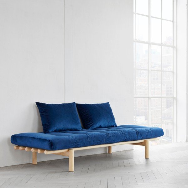 Variabilná pohovka Karup Pace Natural/Velvet Navy-image-1