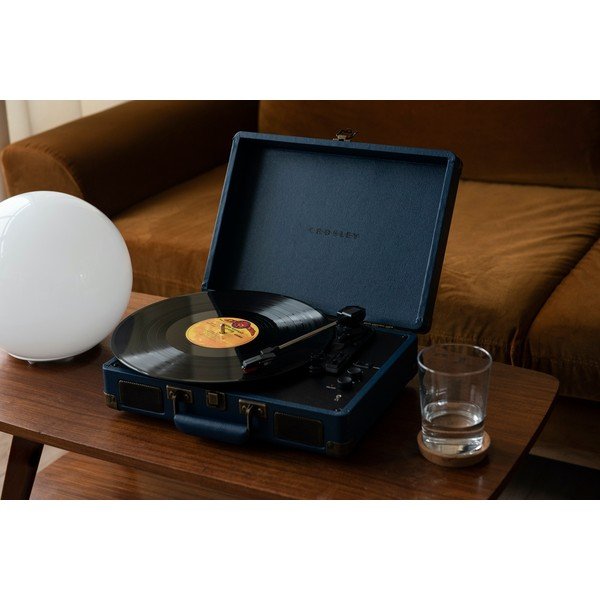 Tmavomodrý gramofón Crosley Plus Navy-image-3