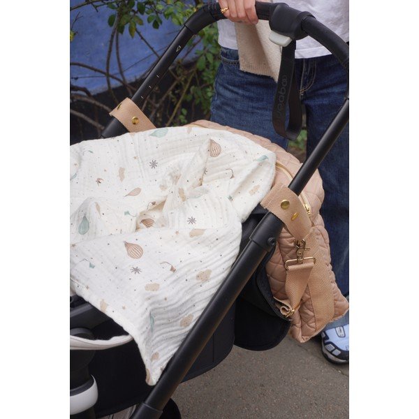 Slonovinová detská deka z Bio bavlny 100x100 cm Dreamland – Cam Cam Copenhagen-image-4