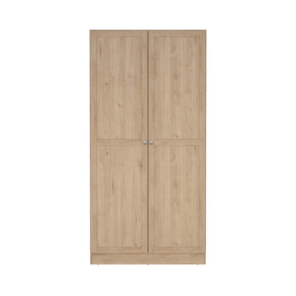 Šatníková skriňa v dekore duba v prírodnej farbe 99x200x62 cm Billund – Tvilum