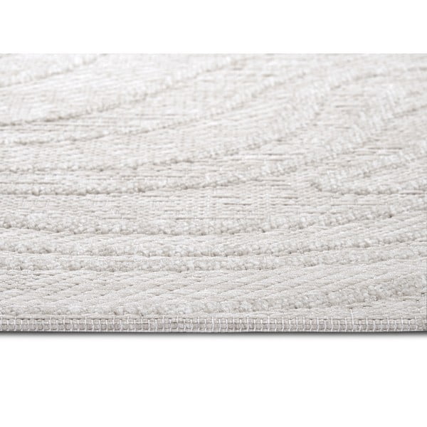 Krémovobiely vonkajší koberec 194x290 cm – Elle Decoration-image-3