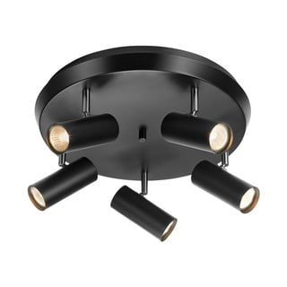 Čierne stropné svietidlo Markslöjd Torino Ceiling Black 5L