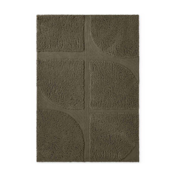 Kaki ručne tkaný koberec 120x180 cm Lambeth Jasper – Ted Baker