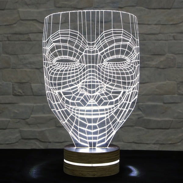 3D stolová lampa Anonymous