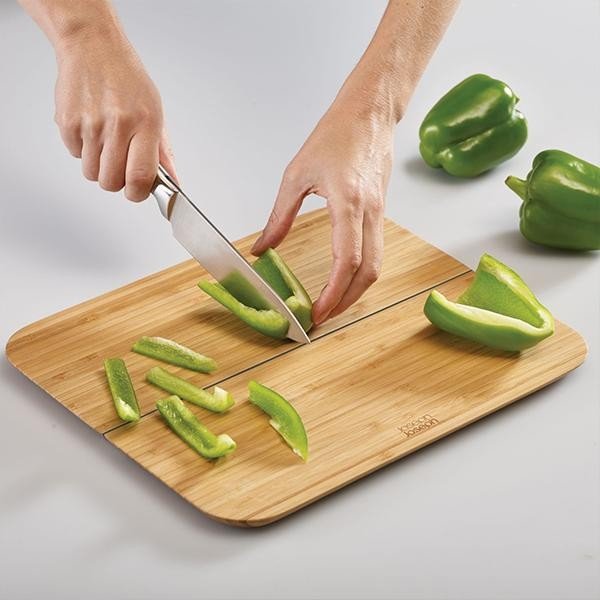 Bambusová skladacia doštička Joseph Joseph Chop2Pot, dĺžka 32,5 cm-image-3