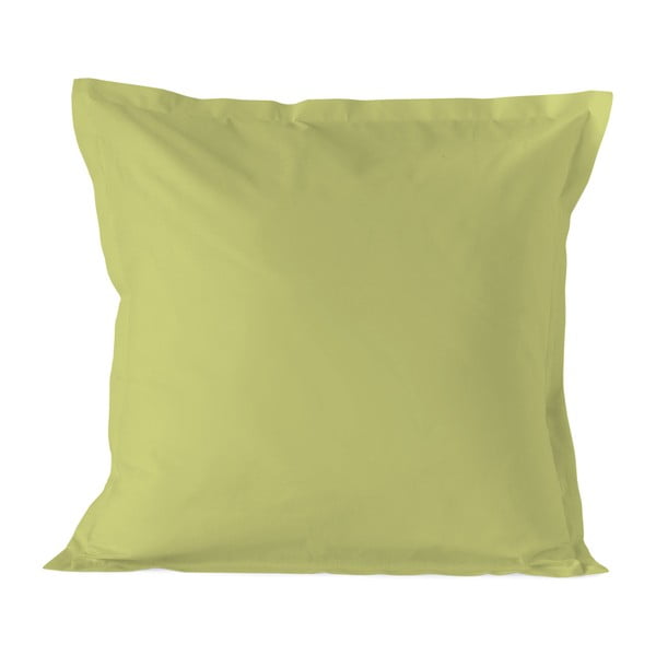 Zelená obliečka na  vankúš HF Living Basic, 60 x 60 cm