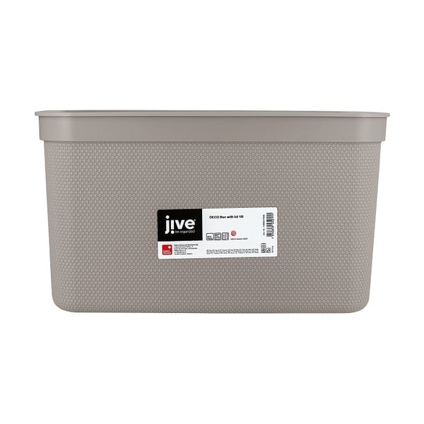 Plastový úložný box s vekom Deco - Rotho-image-3