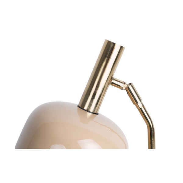 Svetlohnedá stojaca lampa s kovovým tienidlom (výška 164 cm) Smart – Leitmotiv-image-2