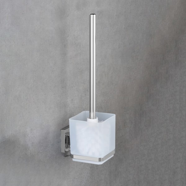 Držiak na toaletnú kefu bez nutnosti vŕtania Wenko Vacuum-Loc, až 33g-image-1